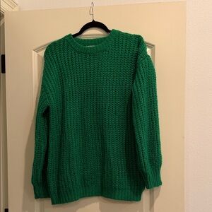Promesa Green Chunky Knit Sweater